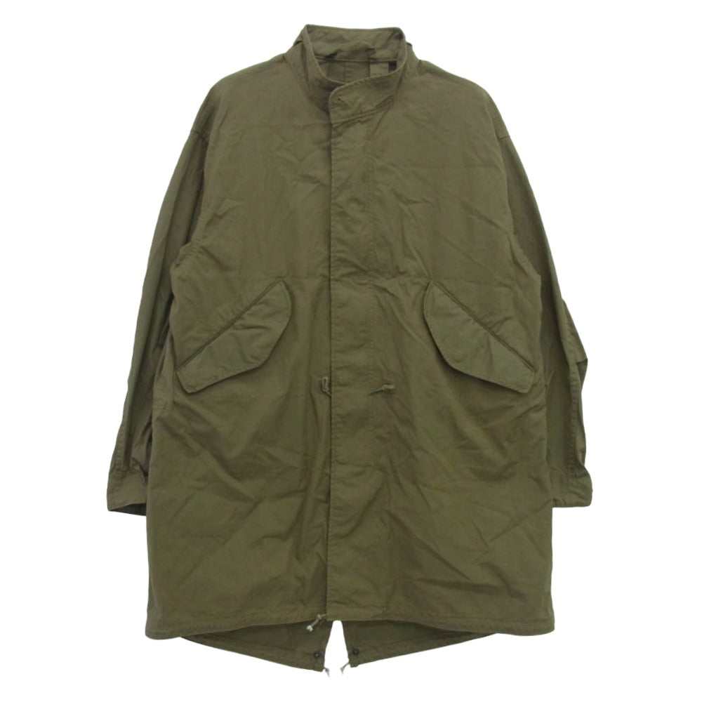 Buzz Rickson's バズリクソンズ BR14719 M-65 NO HOOD フィールドパーカ ノーフード コート フィッシュテール グリーン系 M【中古】