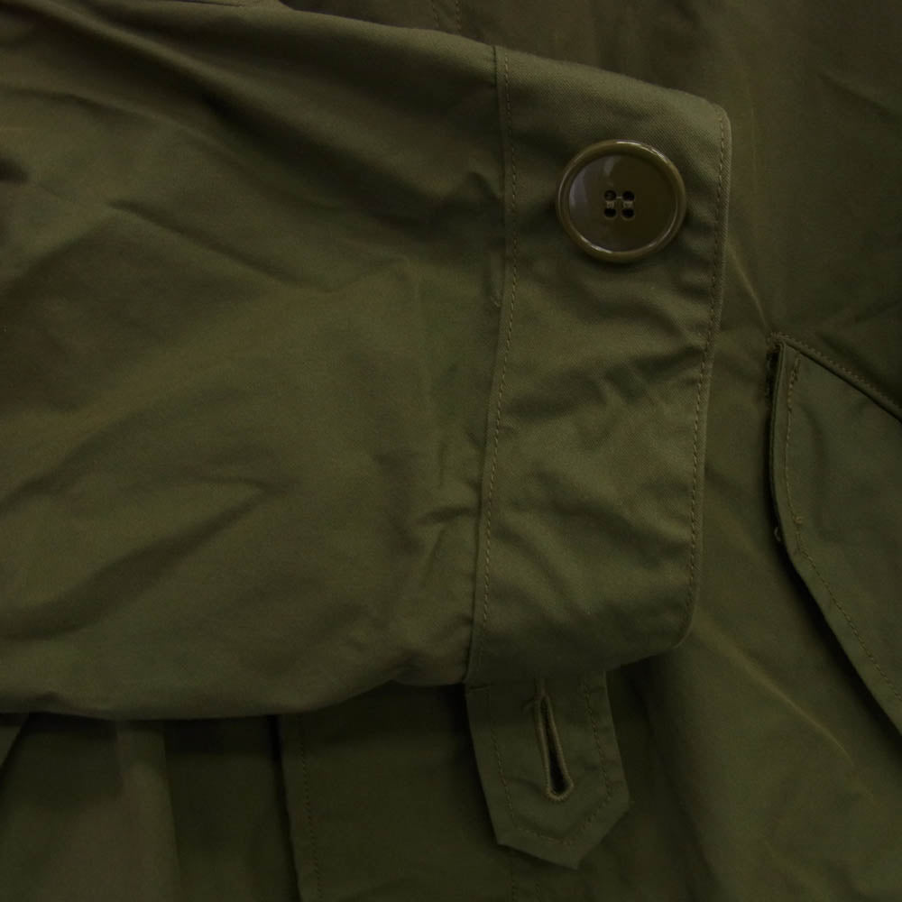 Buzz Rickson's バズリクソンズ BR14719 M-65 NO HOOD フィールドパーカ ノーフード コート フィッシュテール グリーン系 M【中古】