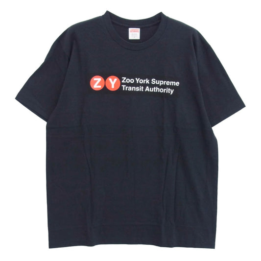 Supreme シュプリーム 25AW Zoo York Transit Tee ズー ヨーク トランジット 半袖 Tシャツ ブラック系 M【新古品】【未使用】【中古】