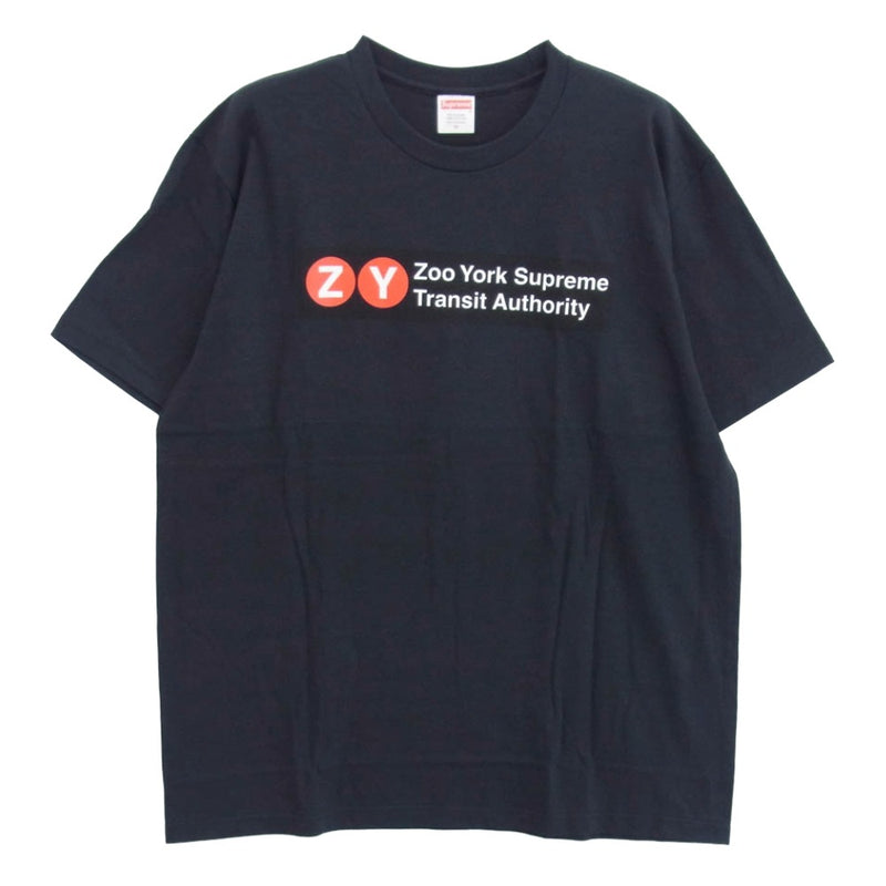 Supreme シュプリーム 25AW Zoo York Transit Tee ズー ヨーク トランジット 半袖 Tシャツ ブラック系 M【新古品】【未使用】【中古】