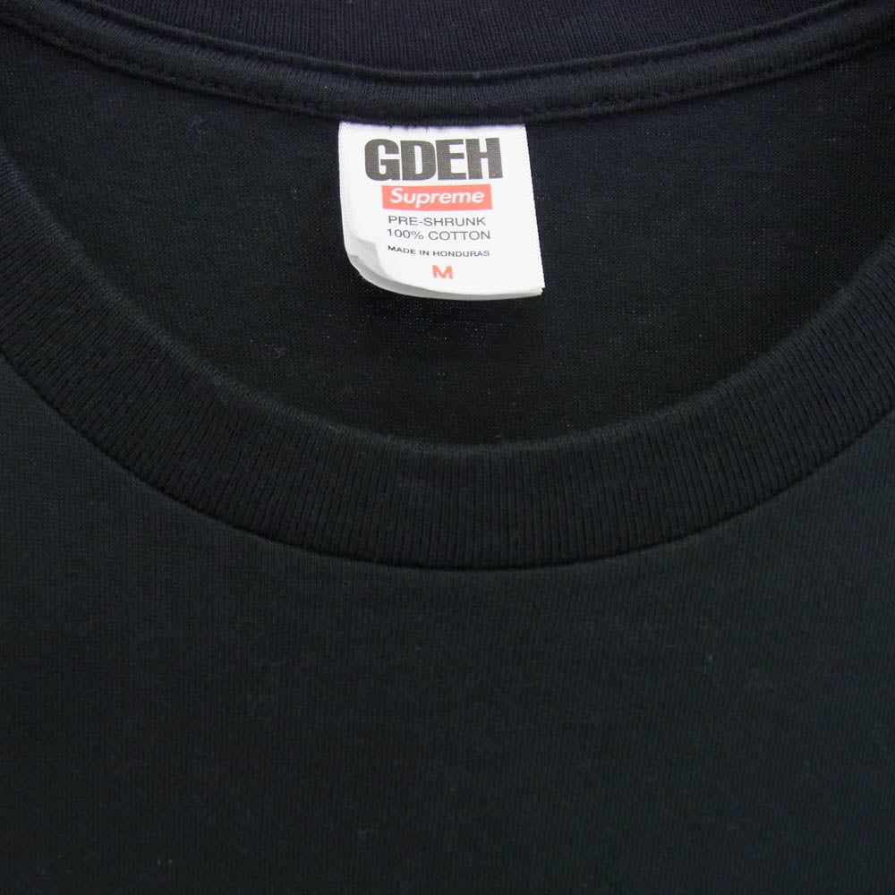 Supreme シュプリーム 25SS GOODENOUGH End Racism Tee グッドイナフ エンド レイシズム 半袖 Tシャツ ブラック系 M【中古】