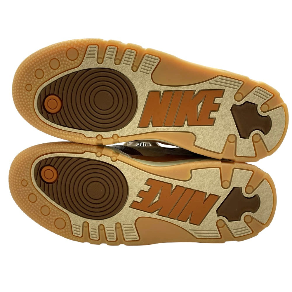 NIKE ナイキ HQ0260-200 【フェイクバスターズ鑑定済】 ×NIGO? Air Force 3 Low SP Beige (Heel Logo NIGO) ニゴー エアフォース3 ロー SP ベージュヒールロゴ NIGO ブラウン系 27.5cm【新古品】【未使用】【中古】
