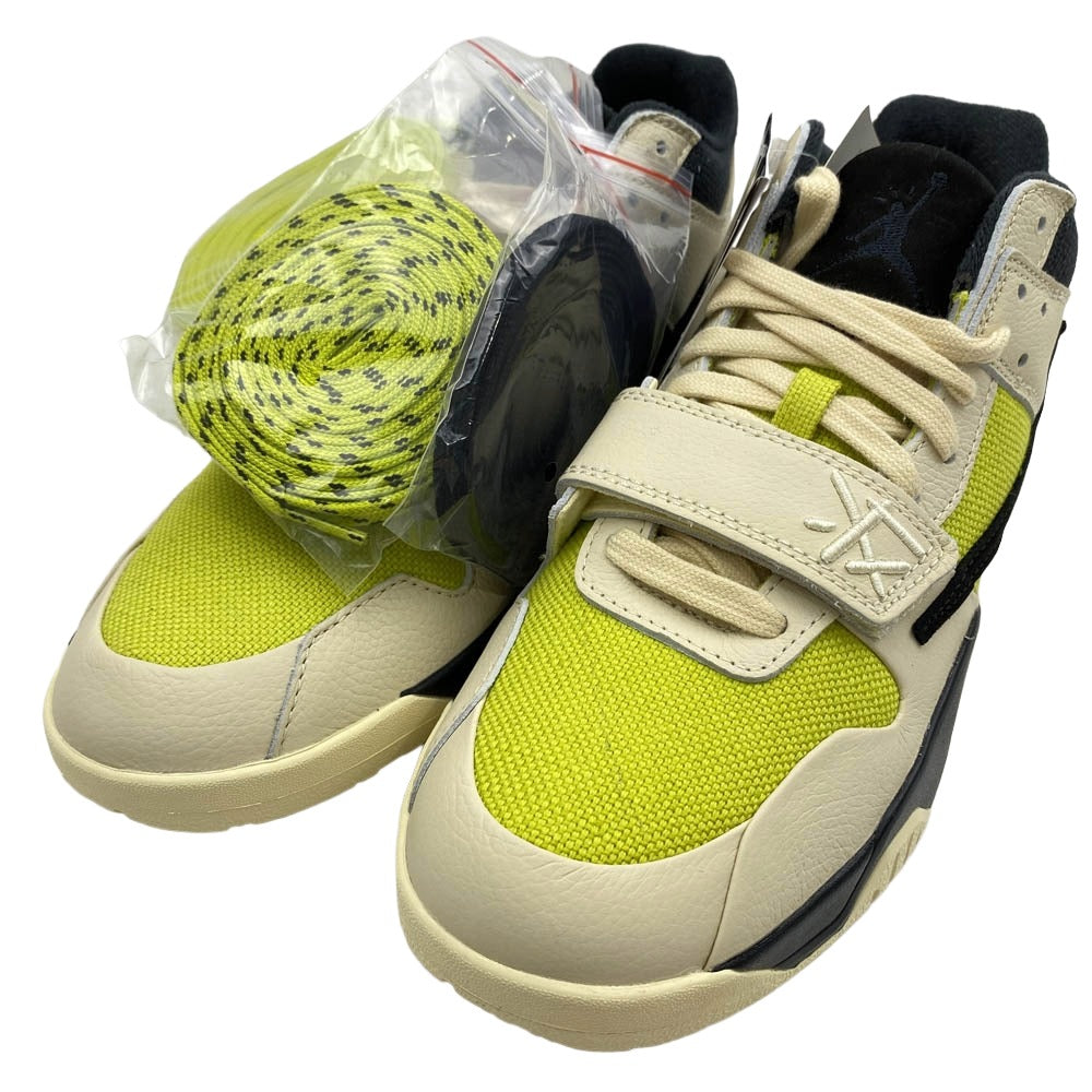 NIKE ナイキ FZ8117-102 【フェイクバスターズ鑑定済】 ×Travis Scott Jordan Jumpman Jack TR CJ1 T-Rexx Bright Cactusトラヴィススコット ジョーダン ジャンプマンジャック ブライトカクタス ベージュ系 27.5cm【新古品】【未使用】【中古】