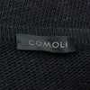 COMOLI コモリ 24SS Z01-06019 ブラック Vネックニット ブラック系【中古】