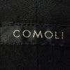 COMOLI コモリ 25SS B01-02013 オックス 長袖 シャツ ブラック系 3【中古】