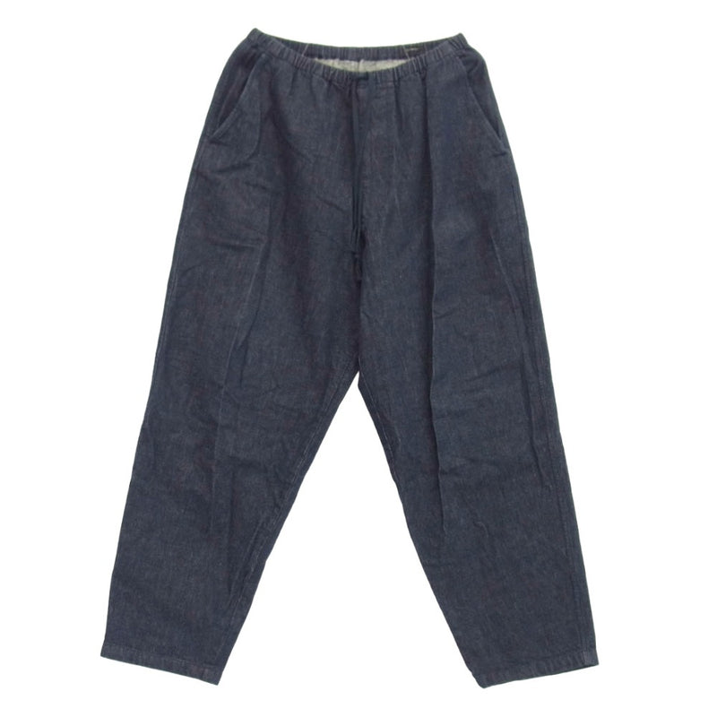 COMOLI コモリ 25SS B01-03013 NAVY DENIM PANTS ネイビー デニム テーパード パンツ インディゴブルー系 2【中古】