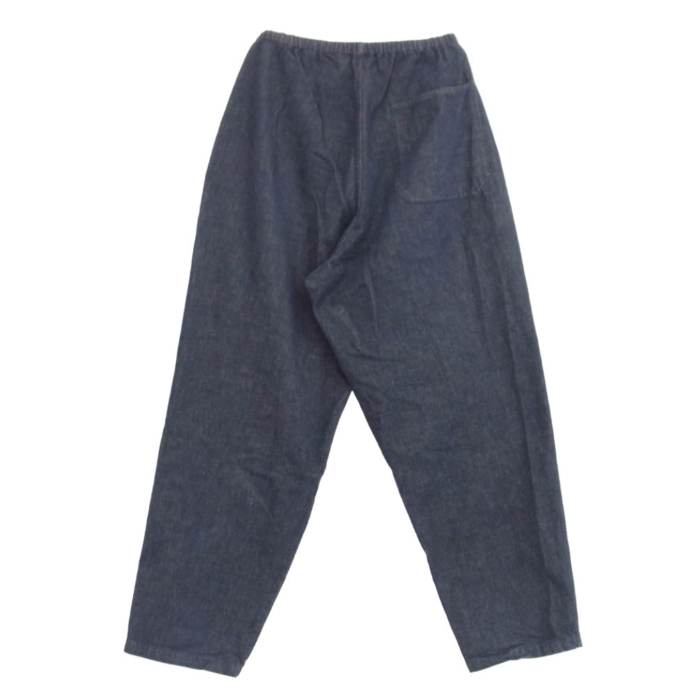 COMOLI コモリ 25SS B01-03013 NAVY DENIM PANTS ネイビー デニム テーパード パンツ インディゴブルー系 2【中古】