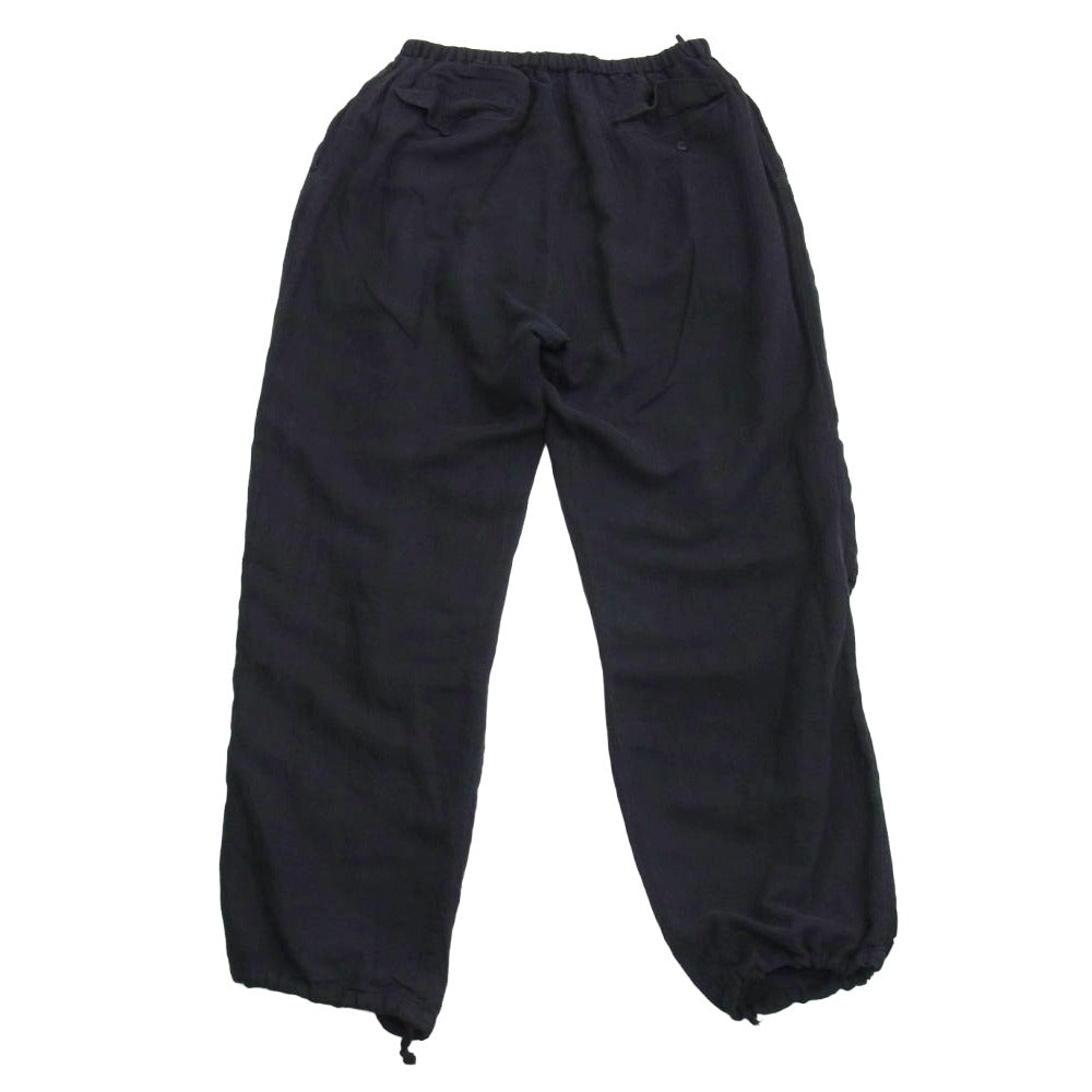 COMOLI コモリ 25SS B01-03018 フェードブラック ニータックパンツ ブラック系 2【中古】