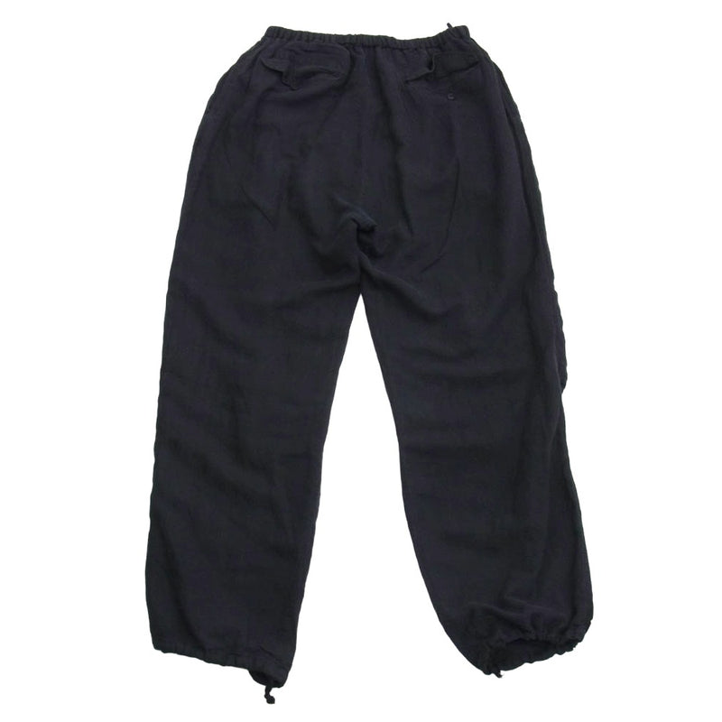 25SS エムズブラック タックバギーパンツ SIDE-TUCKED WIDE PANTS