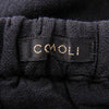 COMOLI コモリ 25SS B01-03018 フェードブラック ニータックパンツ ブラック系 2【中古】