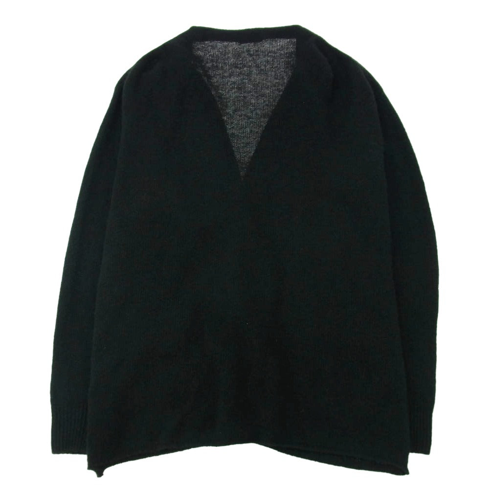 COMOLI コモリ 24AW A03-06001 カシミヤ製品染 カーディガン ブラック系 3【中古】