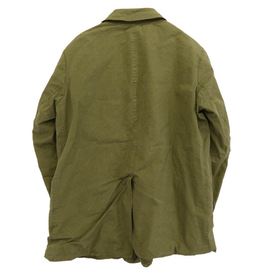 Paul Harnden ポールハーデン 英国製 Mac coat マックコート ベンタイルコットン ジャケット カーキ系 S【中古】