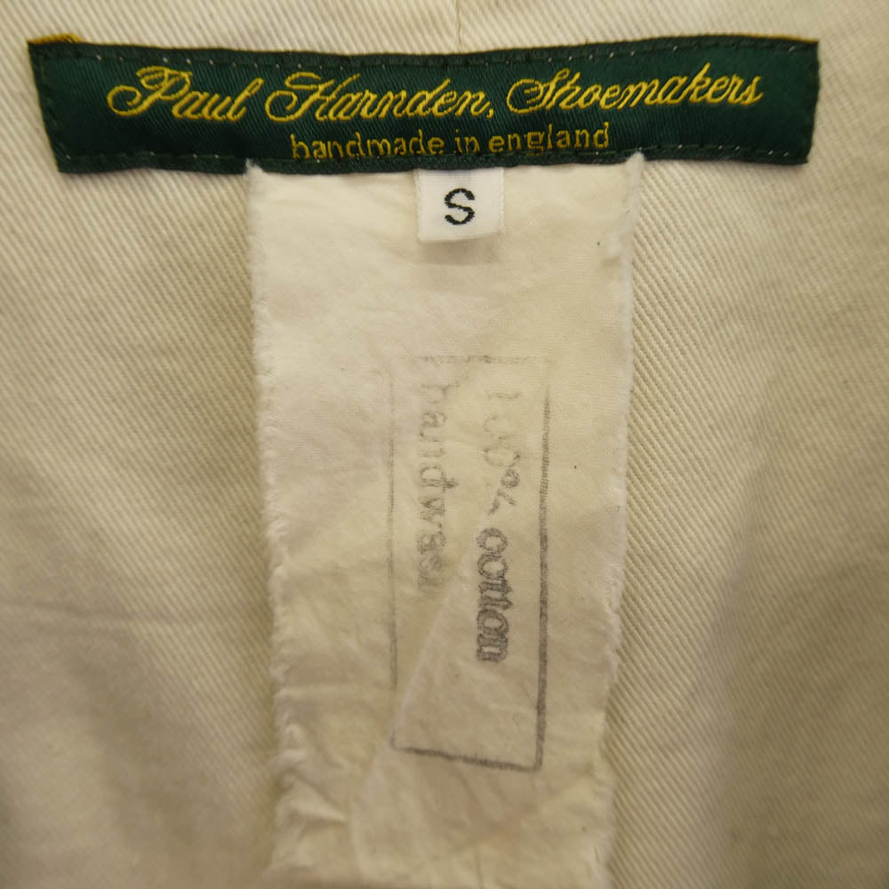 Paul Harnden ポールハーデン 英国製 Mac coat マックコート ベンタイルコットン ジャケット カーキ系 S【中古】