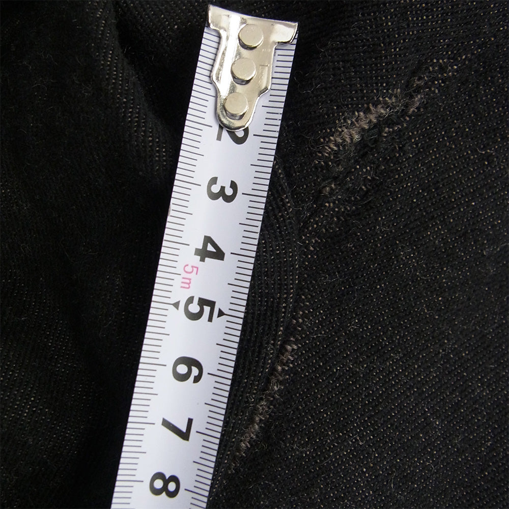 Paul Harnden ポールハーデン 英国製 WOOL/COTTON メンズ ウール ロング ブレザー コート ブラック系 L【中古】