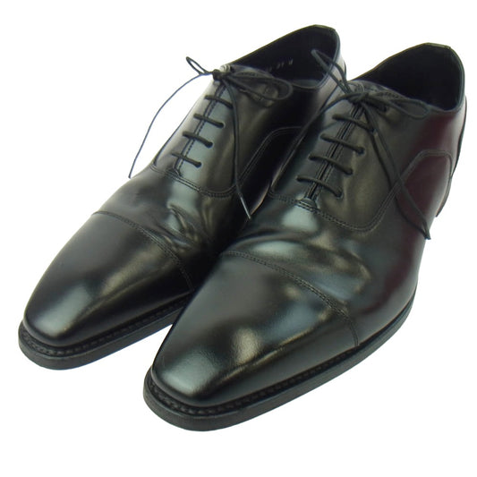 REGAL リーガル A24G4024 10GR ビジネスシューズ ローファー ストレートチップ シューズ ブラック系 27【中古】