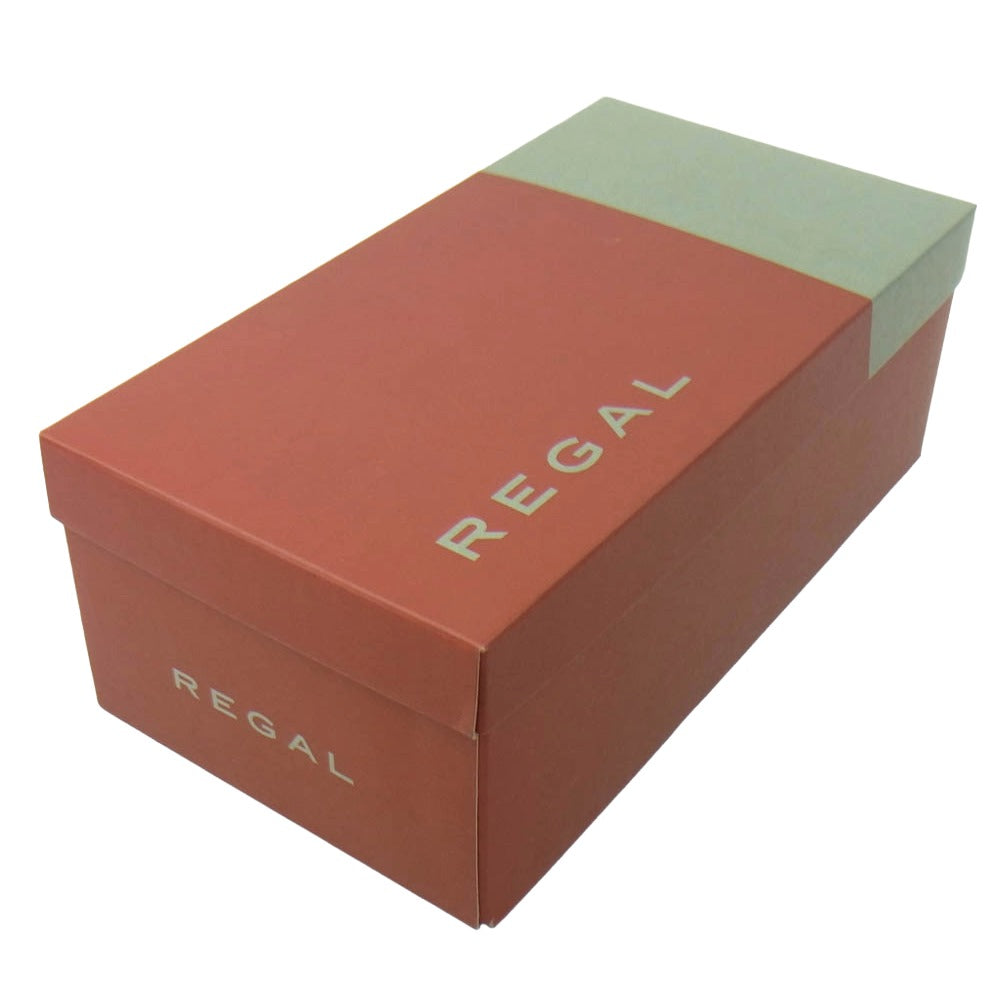 REGAL リーガル A24G4024 10GR ビジネスシューズ ローファー ストレートチップ シューズ ブラック系 27【中古】