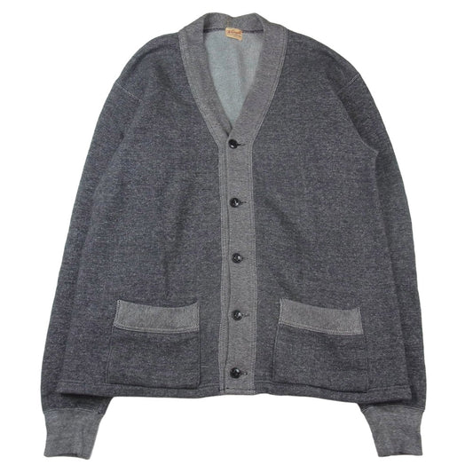 WHITESVILLE ホワイツビル WV68325 TWIST MOCK SWEAT CARDIGAN ツイストモック スウェット カーディガン　 グレー系 L【中古】