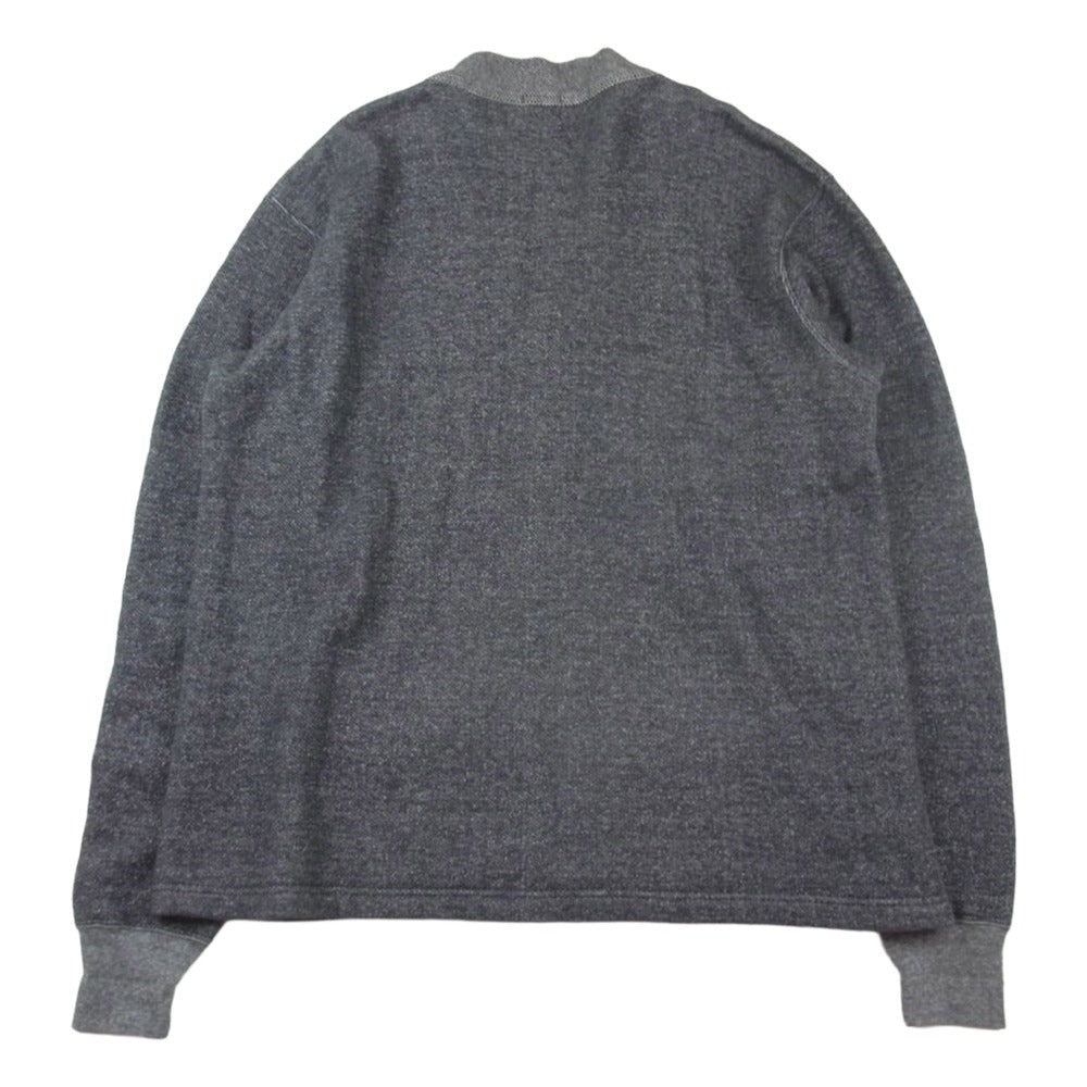 WHITESVILLE ホワイツビル WV68325 TWIST MOCK SWEAT CARDIGAN ツイストモック スウェット カーディガン　 グレー系 L【中古】