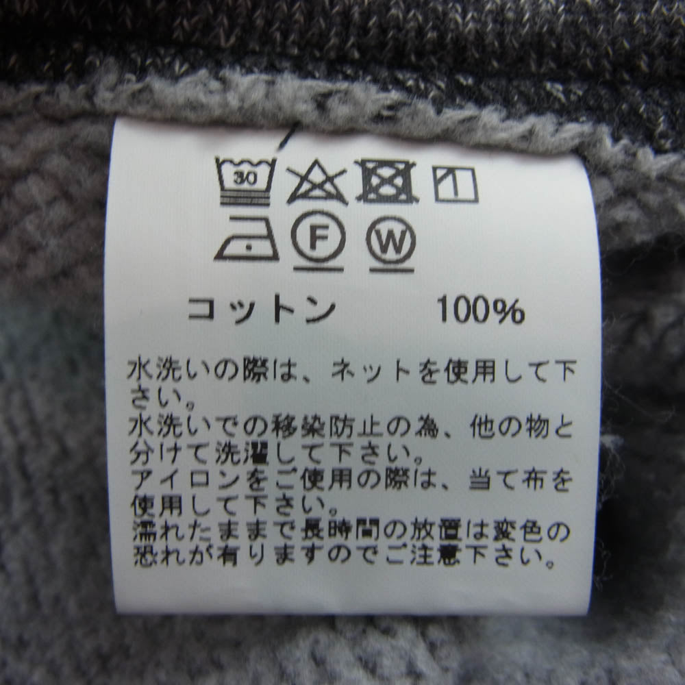 WHITESVILLE ホワイツビル WV68325 TWIST MOCK SWEAT CARDIGAN ツイストモック スウェット カーディガン　 グレー系 L【中古】