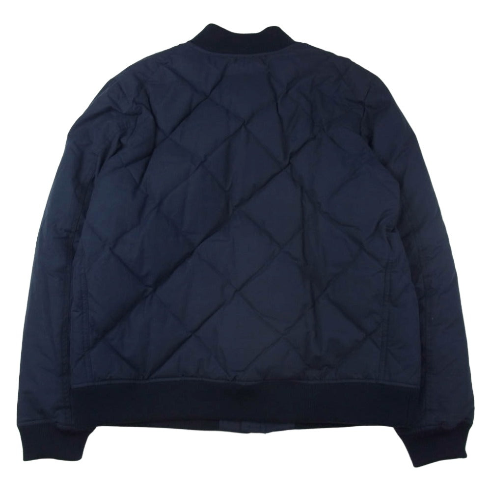 Eddie Bauer エディー・バウアー スカイライナー キルティング ダウンジャケット ネイビー系 XL【中古】