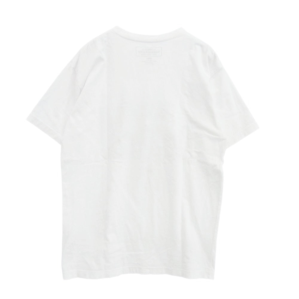 NEIGHBORHOOD ネイバーフッド 20SS ×長濱治 Gun Photo Tee 半袖Tシャツ ホワイト系 M【中古】