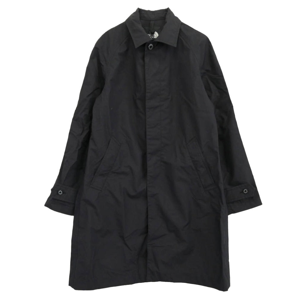THE NORTH FACE ノースフェイス NP61554 ALPHADRY HYVENT COAT アルファドライ ハイベントコート ステンカラーコート ブラック系 M【中古】