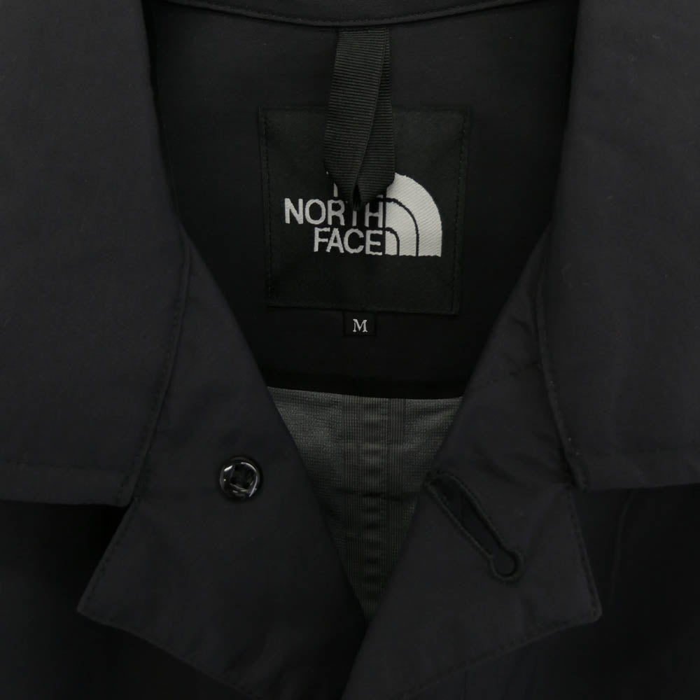 THE NORTH FACE ノースフェイス NP61554 ALPHADRY HYVENT COAT アルファドライ ハイベントコート ステンカラーコート ブラック系 M【中古】