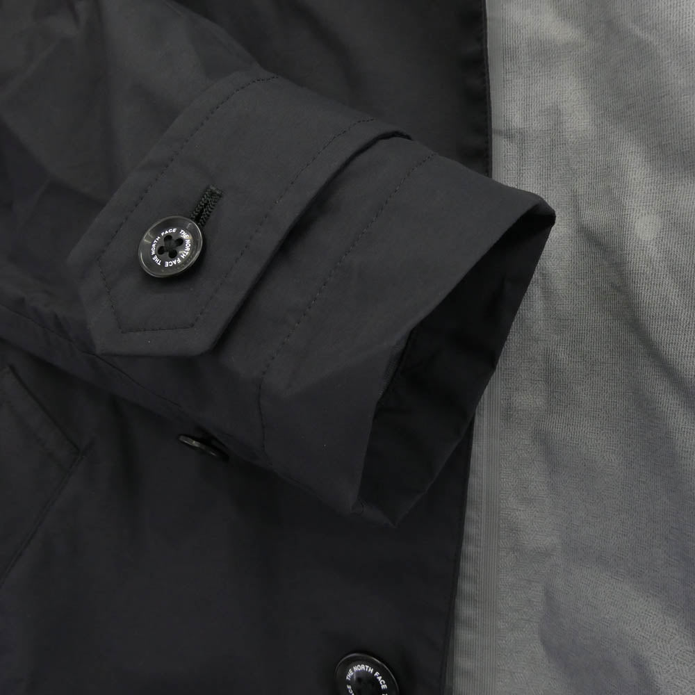 THE NORTH FACE ノースフェイス NP61554 ALPHADRY HYVENT COAT アルファドライ ハイベントコート ステンカラーコート ブラック系 M【中古】