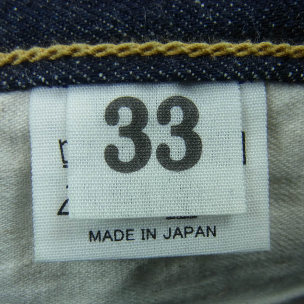 WAREHOUSE ウエアハウス Lot.1001XX DENIM PANTS デニム パンツ ボトムス ジーンズ インディゴブルー系 W33 L32【中古】
