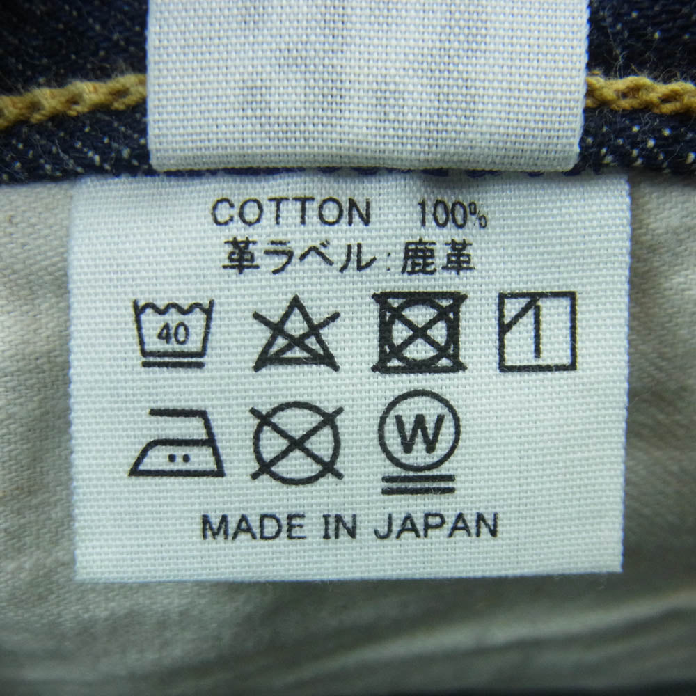 WAREHOUSE ウエアハウス Lot.1001XX DENIM PANTS デニム パンツ ボトムス ジーンズ インディゴブルー系 W33 L32【中古】