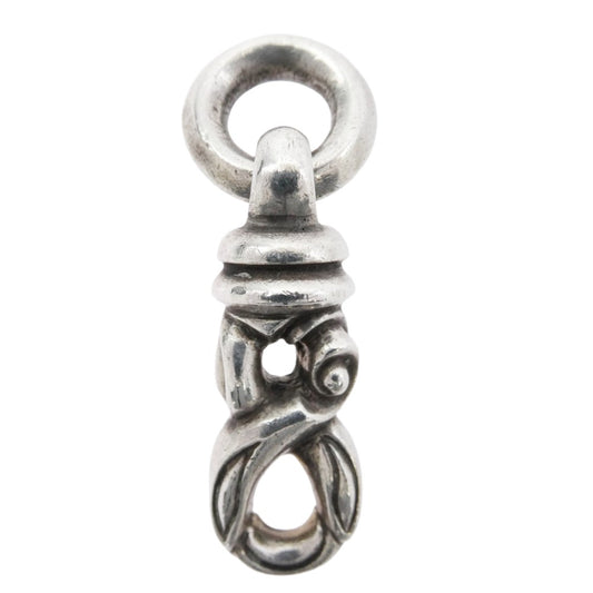 LEONARD KAMHOUT レナードカムホート 純正レザーポーチ付き ファルコン ペンダントトップ シルバー系【中古】