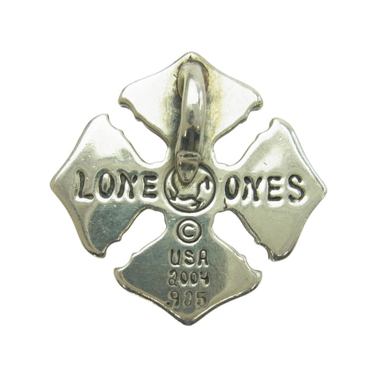 LONE ONES ロンワンズ Mating Flight メイティングフライトコレクション アイアンレイヴン クロス ペンダントトップ シルバー系【中古】