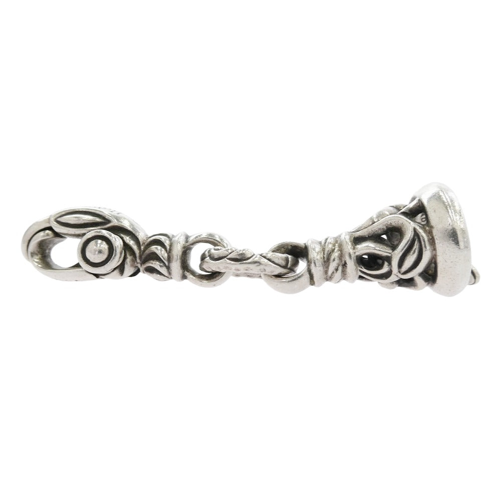 LEONARD KAMHOUT レナードカムホート Key clasp Creane bell 1996刻印入り クレーンベル キークラスプ Mサイズ シルバー系【中古】