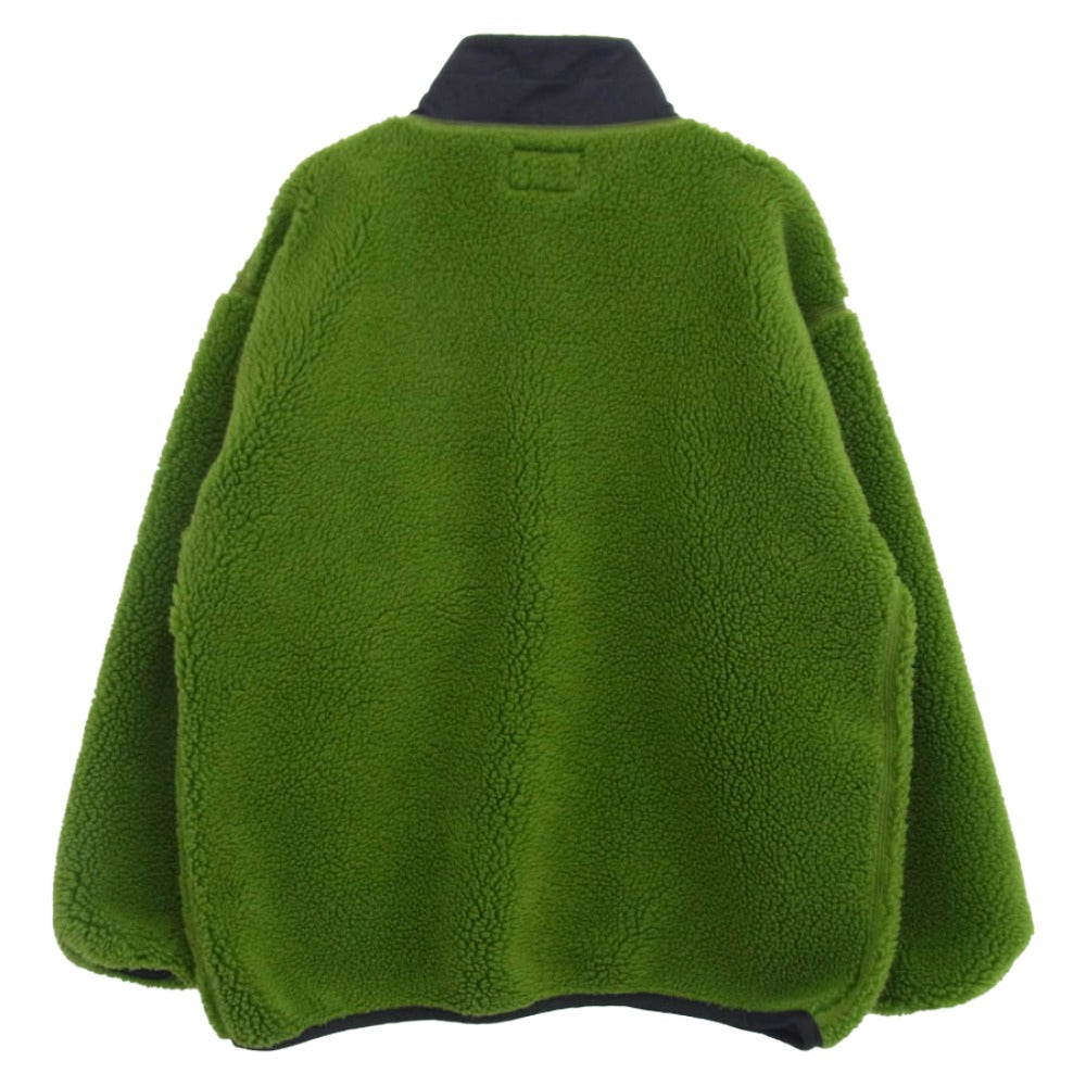 ANDFAMILYS アンドファミリー JK2310752 ITALIAN BOA JACKET イタリアン ボア フリース ジャケット グリーン系 S【中古】