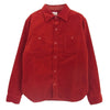TENDERLOIN テンダーロイン T-CORDUROY SHT コーデュロイシャツ 長袖シャツ レッド系 XS【中古】