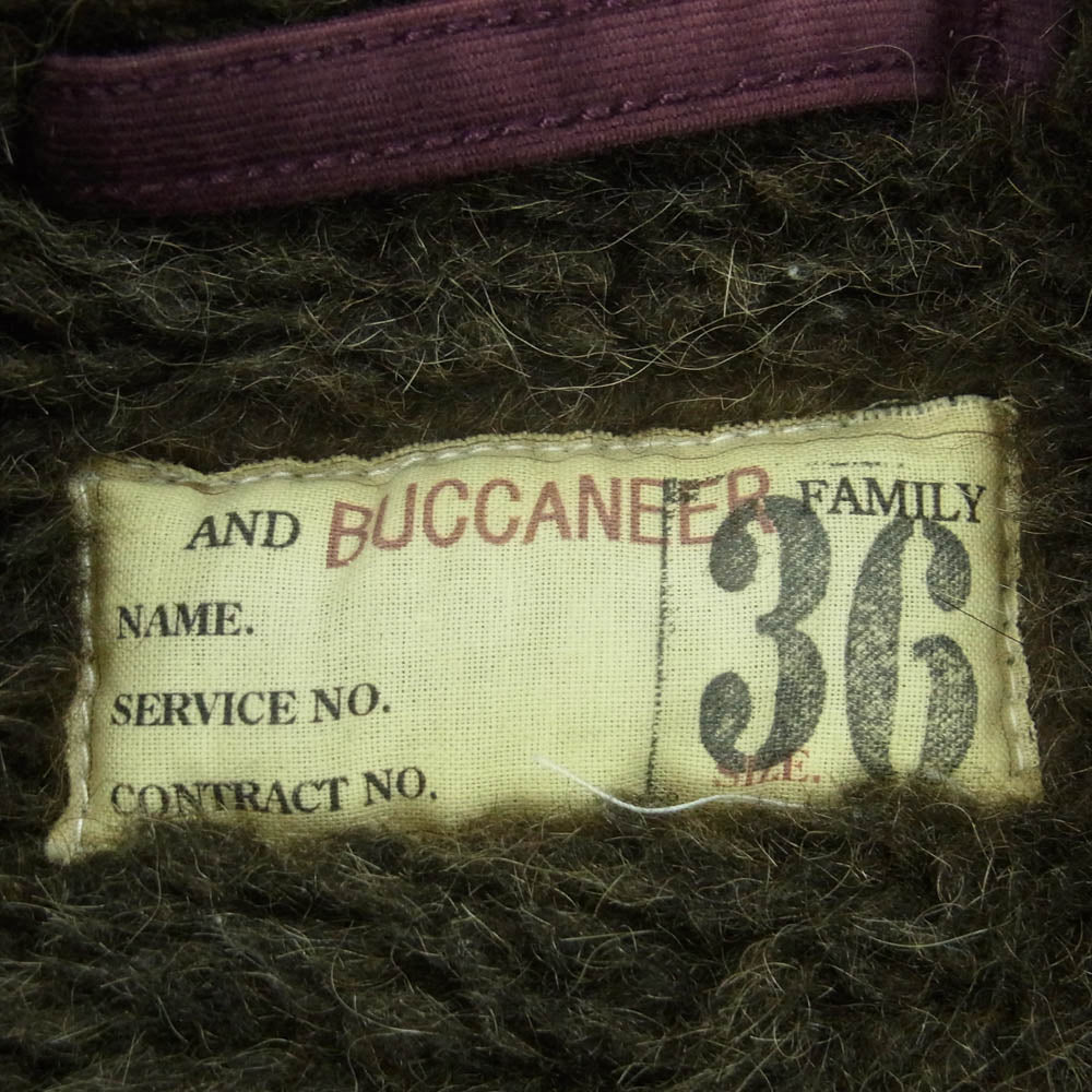 ANDFAMILYS アンドファミリー TYPE N-1 DECK JACKET BUCCANEER デッキ ジャケット ワインレッド系 36【中古】