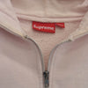 Supreme シュプリーム 17AW カナダ製 ワングラム期 Small Box Zip Up Hooded Sweatshirt スモール ボックスロゴ ジップ パーカー ピンク系 L ピンク系 L【中古】