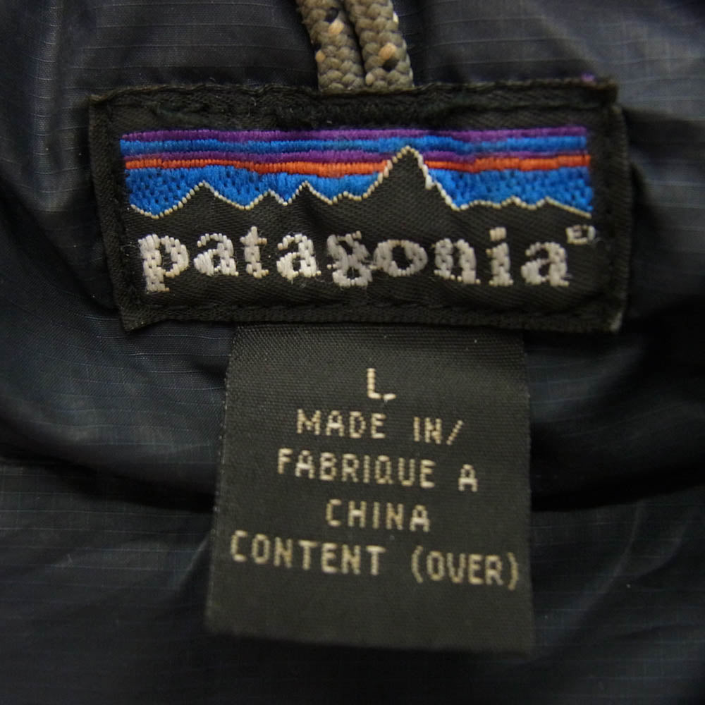 patagonia パタゴニア 01AW STY84098F01 2001年 DAS PARKA ダスパーカー フーデッド 中綿ジャケット ブラック系 L【中古】