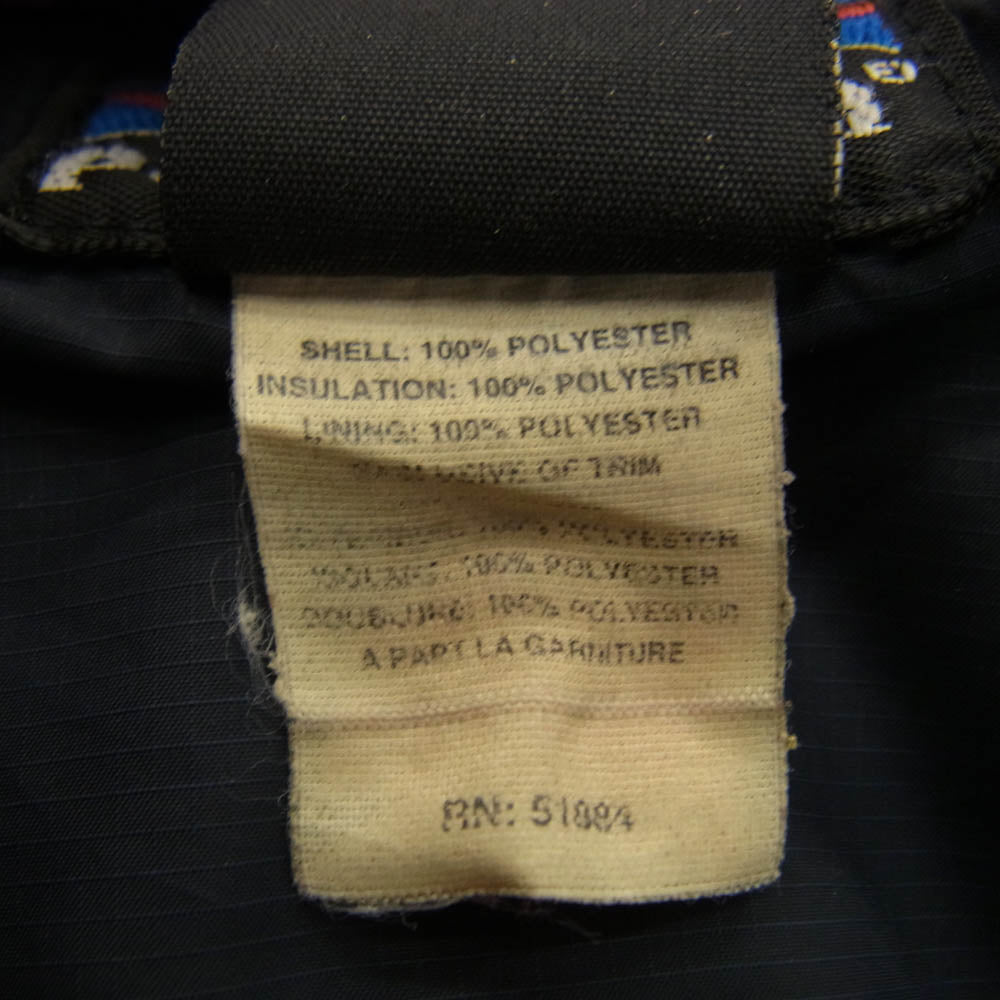 patagonia パタゴニア 01AW STY84098F01 2001年 DAS PARKA ダスパーカー フーデッド 中綿ジャケット ブラック系 L【中古】
