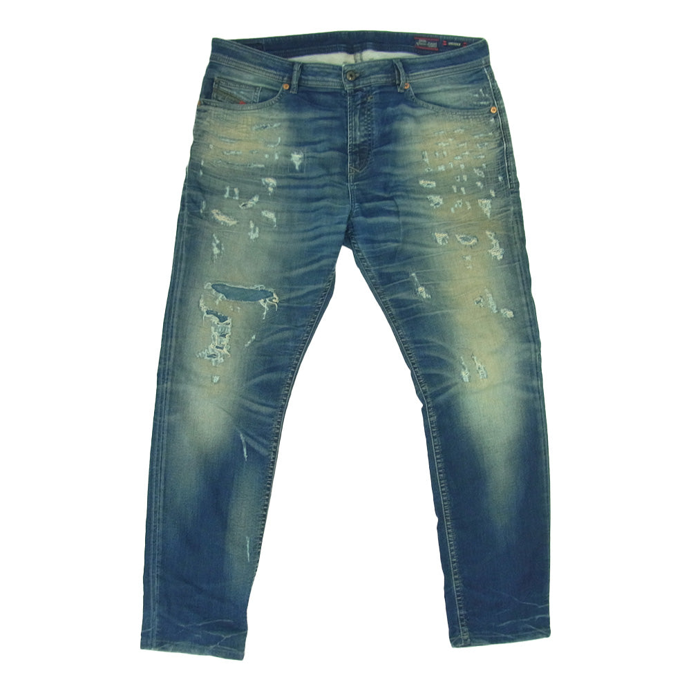 DIESEL ディーゼル SPENDER JOG DENIM スキニージョグジーンズ デニムパンツ インディゴブルー系 34【中古】