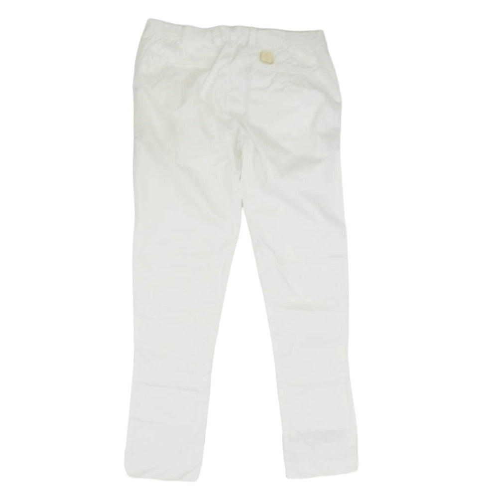 1piu1uguale3 ウノピュウノウグァーレトレ MRP186 Giab’s ARCHIVIO 別注 EASY ITALY TROUSERS イタリア製 ジャブス アルキヴィオ イージー タック テーパード トラウザー パンツ ホワイト系 7【中古】