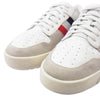MONCLER モンクレール PROMYX VINTAGE トリコロールカラー レザー ローカットシューズ スニーカー グレー系 ホワイト系 42【中古】