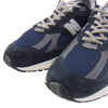 NEW BALANCE ニューバランス U991NV2 英国製 スエード メッシュ ローカット スニーカー ダークネイビー系 UK 9【中古】