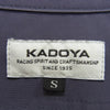 KADOYA カドヤ RIDERS COACH JACKET ライダース コーチ ジャケット パープル系 S【中古】
