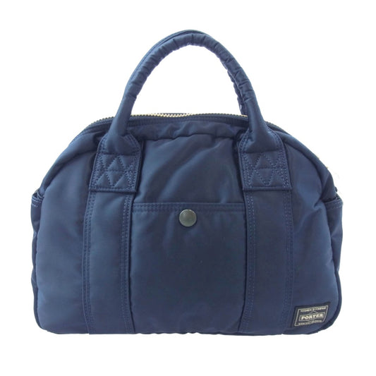 PORTER ポーター 622-19838 TANKER BOSTON BAG タンカー ボストン バッグ ネイビー系【美品】【中古】