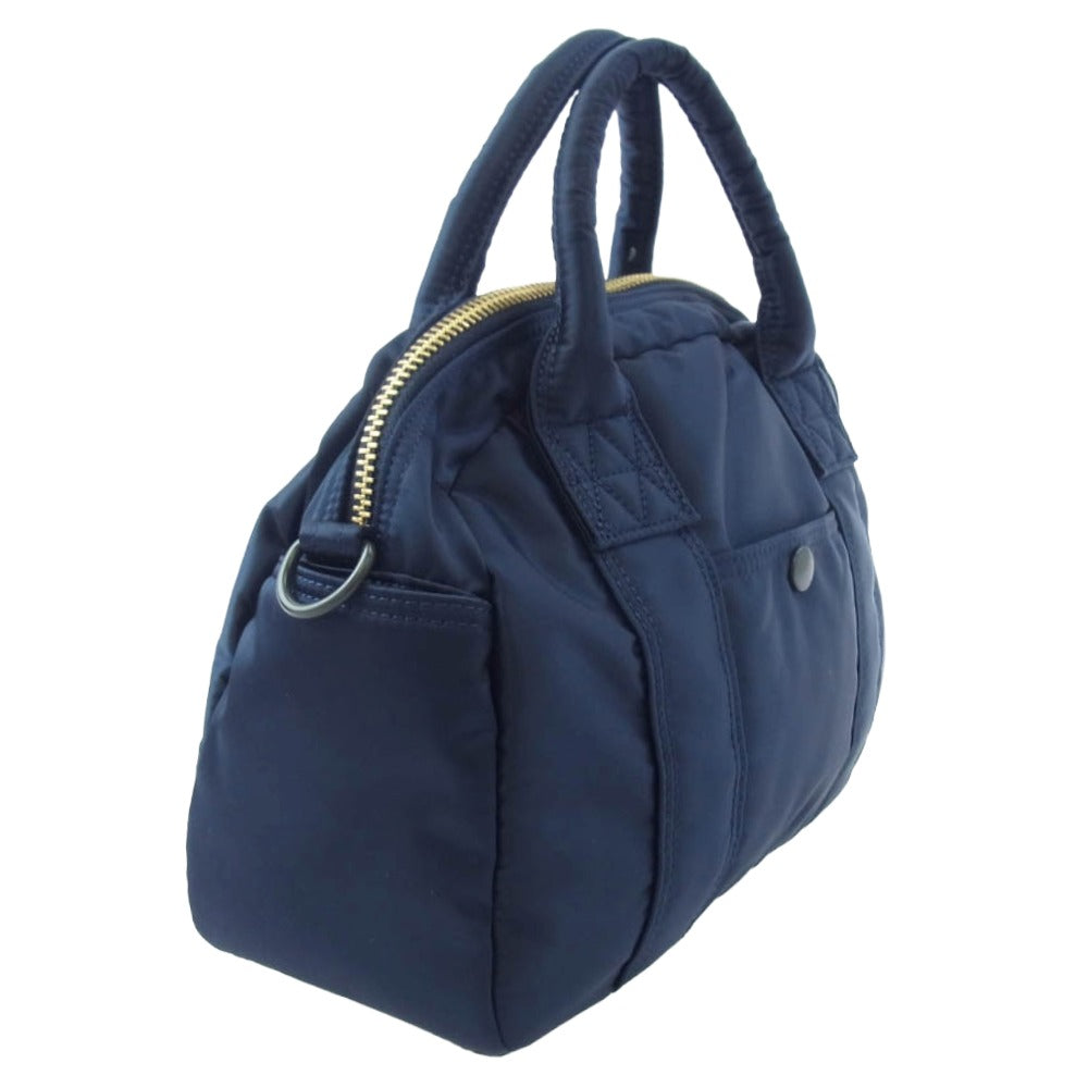 PORTER ポーター 622-19838 TANKER BOSTON BAG タンカー ボストン バッグ ネイビー系【美品】【中古】