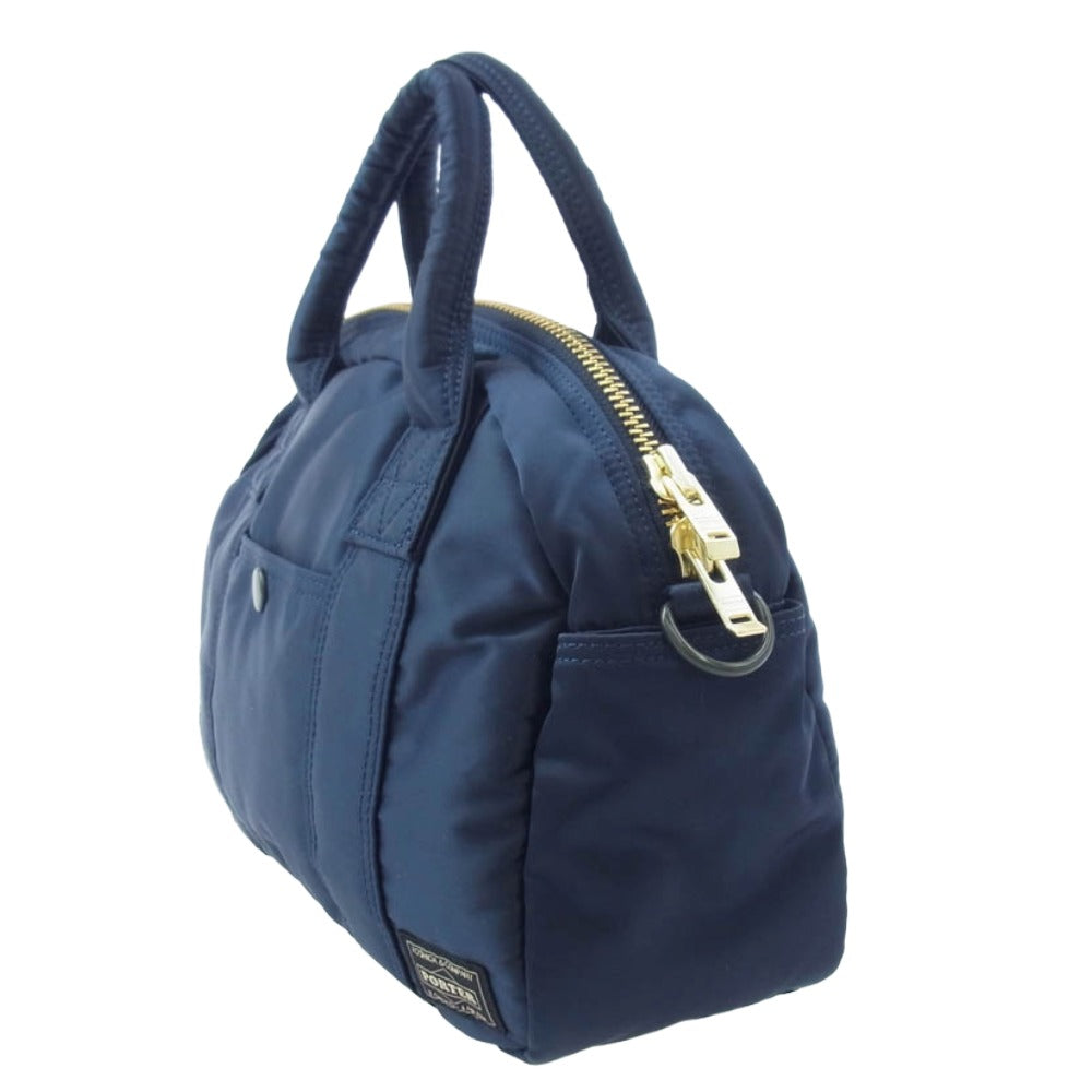 PORTER ポーター 622-19838 TANKER BOSTON BAG タンカー ボストン バッグ ネイビー系【美品】【中古】