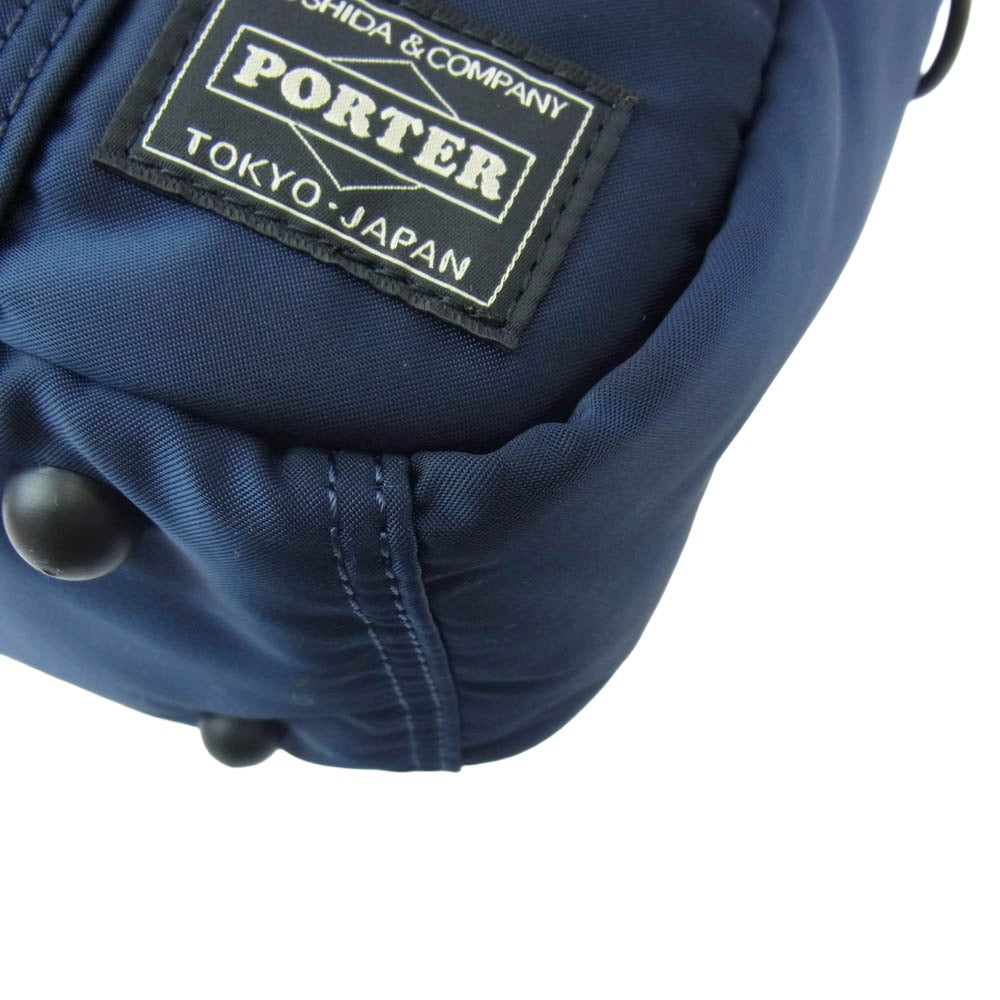 PORTER ポーター 622-19838 TANKER BOSTON BAG タンカー ボストン バッグ ネイビー系【美品】【中古】