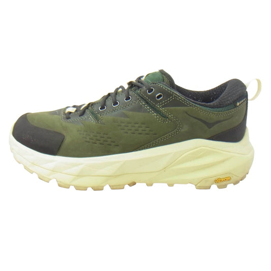 HOKA ONE ONE ホカ オネオネ 1155730 KAHA LOW GTX END カハ ロー ゴアテックス スニーカー カーキ系 26cm【中古】