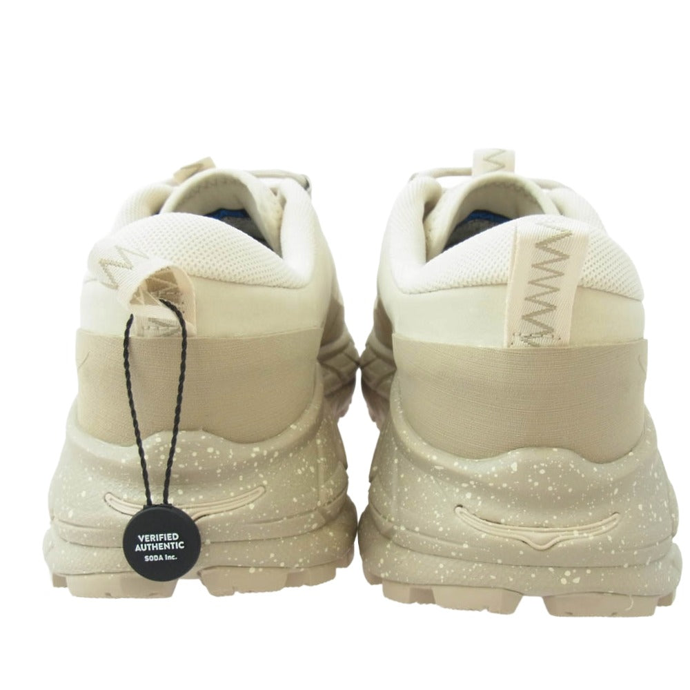 HOKA ONE ONE ホカ オネオネ 1147952 U TOR SUMMIT トーサミット スニーカー ベージュ ベージュ系 25.5cm【極上美品】【中古】
